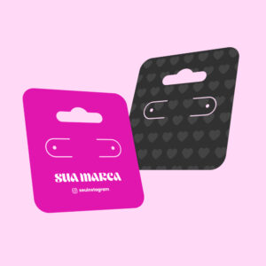 Tag Mini Biju Personalizada Para Brincos
