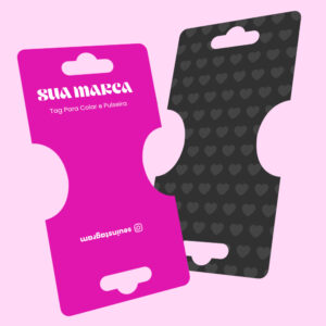 Tag Para Pulseira e Colar Personalizada
