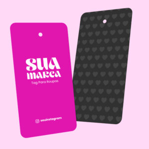 Tag Cantos Arredondados Personalizada