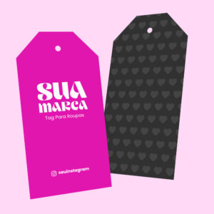 Tag Chanfrado Personalizada